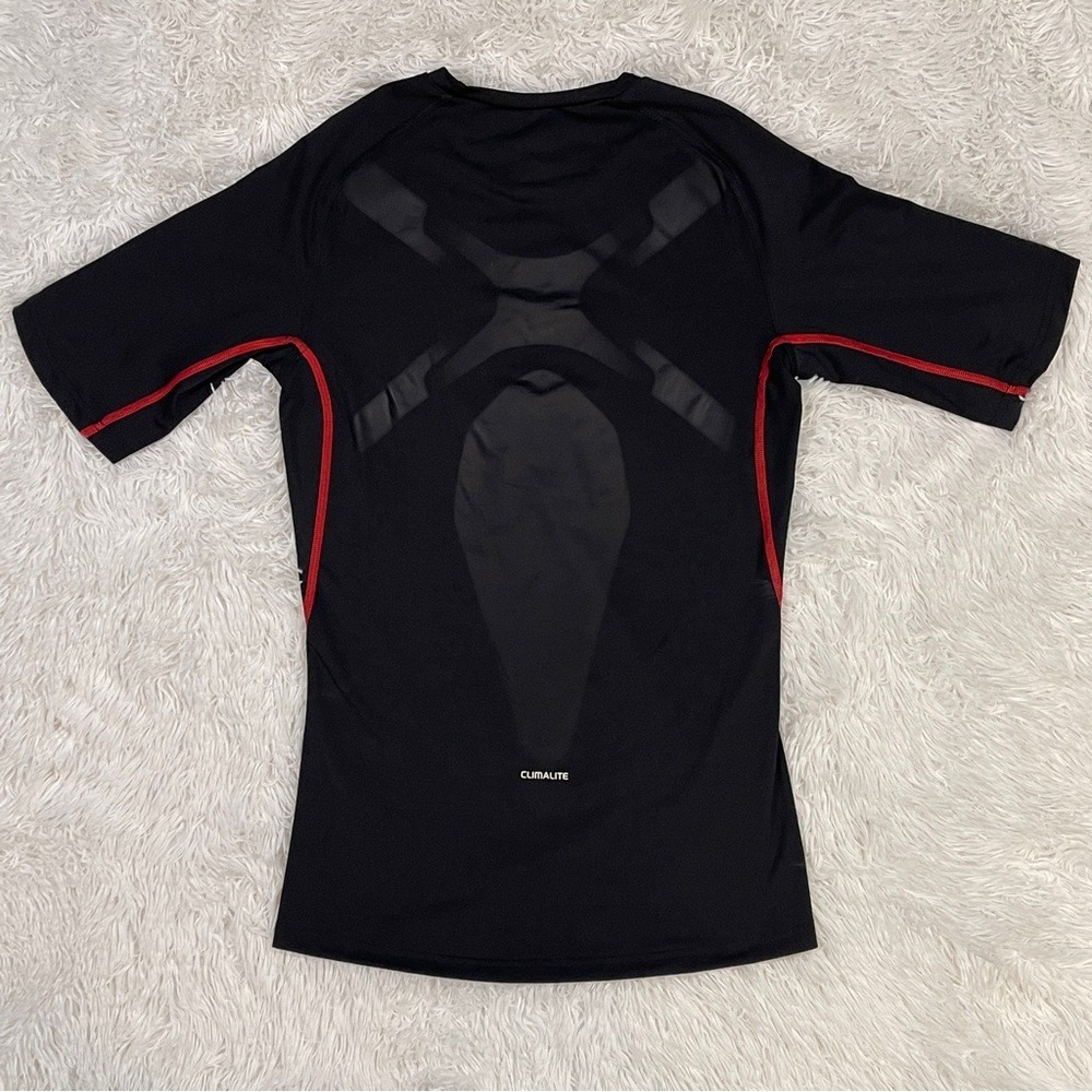 Adidas TechFit Compression Shirt Black Men's Large - Picture 3 of 8